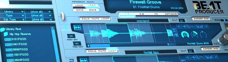 Beat Producer virtual instrument